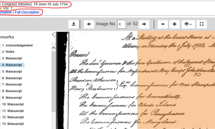 LLMC Digital image of a manuscript document, enhanced with searchable metadata and abstract
